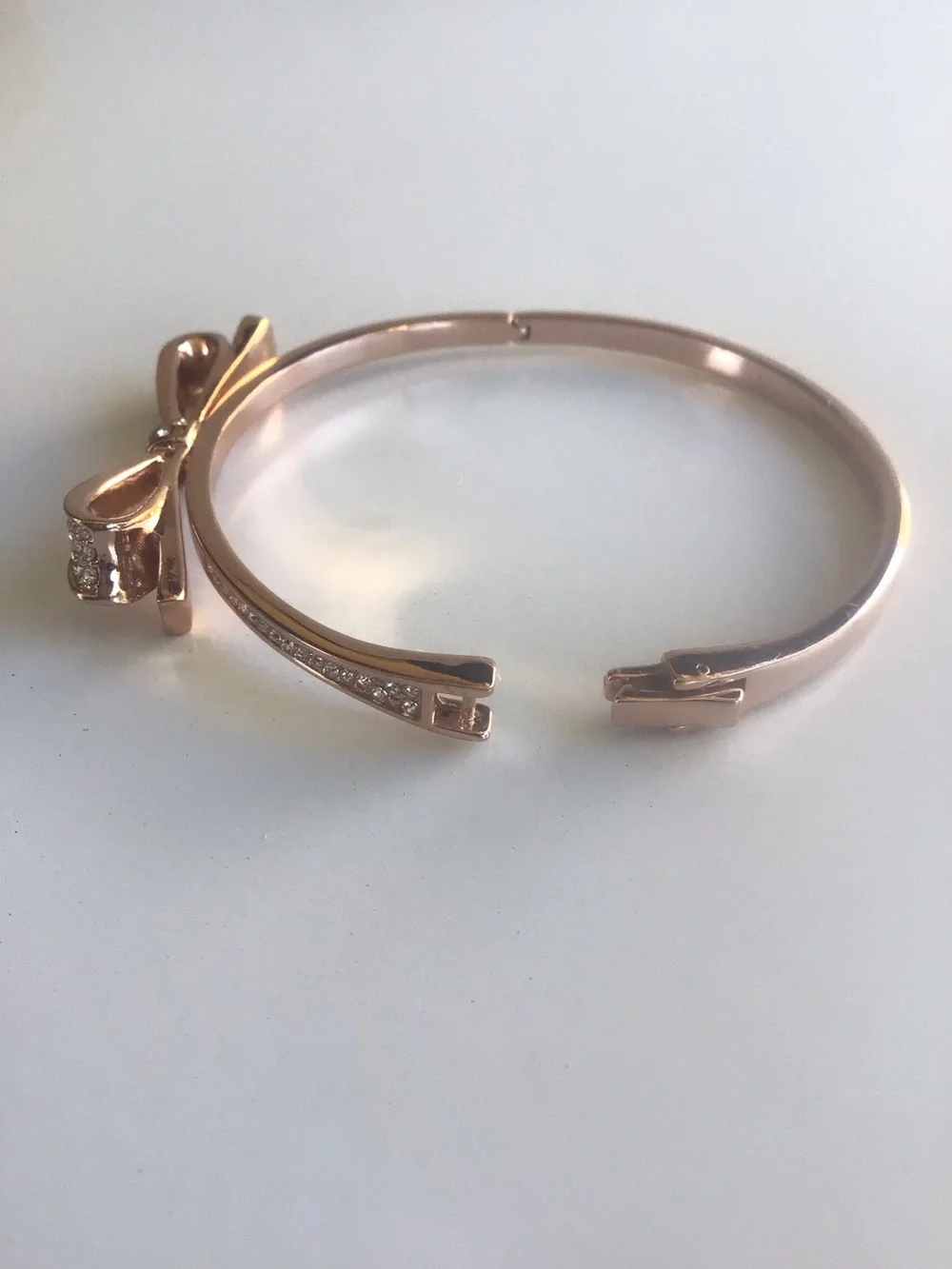 Kate Spade crystal rhinestones jewel bow bracelet